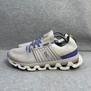 On Running Shoes Womens Size 8 Cloudswift White Purple CloudTec Athletic Sneaker